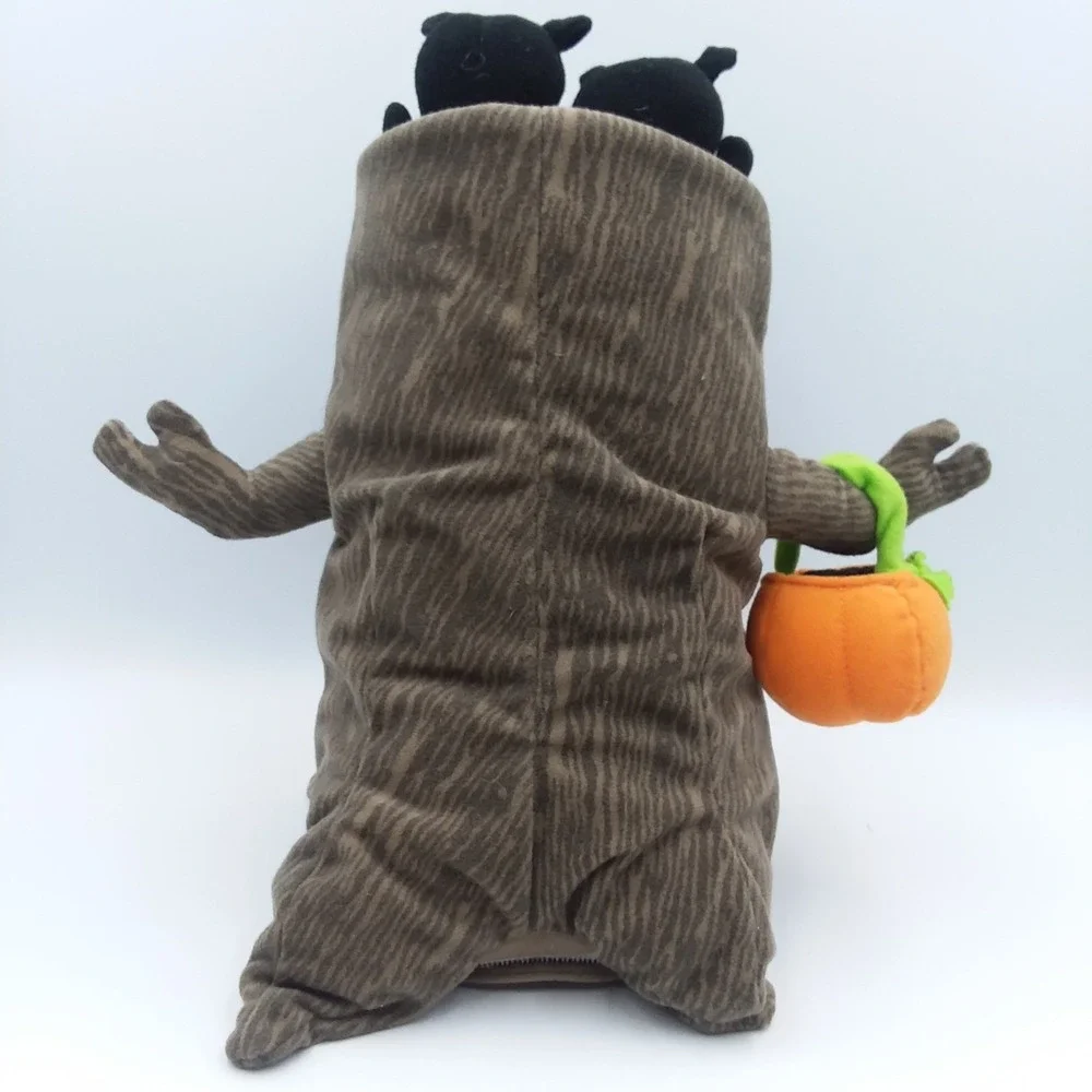 Hallmark Spooky Tree‎ Owls Plush Animated Singing Halloween Addams Family *VIDEO